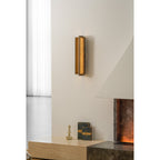Indoor Wall Lamp Aluminium and Resin Integrated LED Warm Light | Triac Dimming Compatible Lighting for Living Room and Bedroom