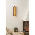 Indoor Wall Lamp Aluminium and Resin Integrated LED Warm Light | Triac Dimming Compatible Lighting for Living Room and Bedroom