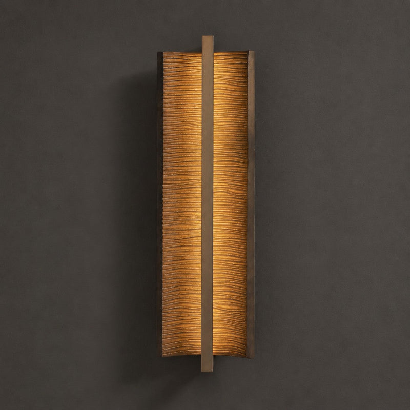 Indoor Wall Lamp Aluminium and Resin Integrated LED Warm Light | Triac Dimming Compatible Lighting for Living Room and Bedroom