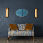 Indoor Wall Lamp Aluminium and Resin Integrated LED Warm Light | Triac Dimming Compatible Lighting for Living Room and Bedroom