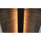 Indoor Wall Lamp Aluminium and Resin Integrated LED Warm Light | Triac Dimming Compatible Lighting for Living Room and Bedroom