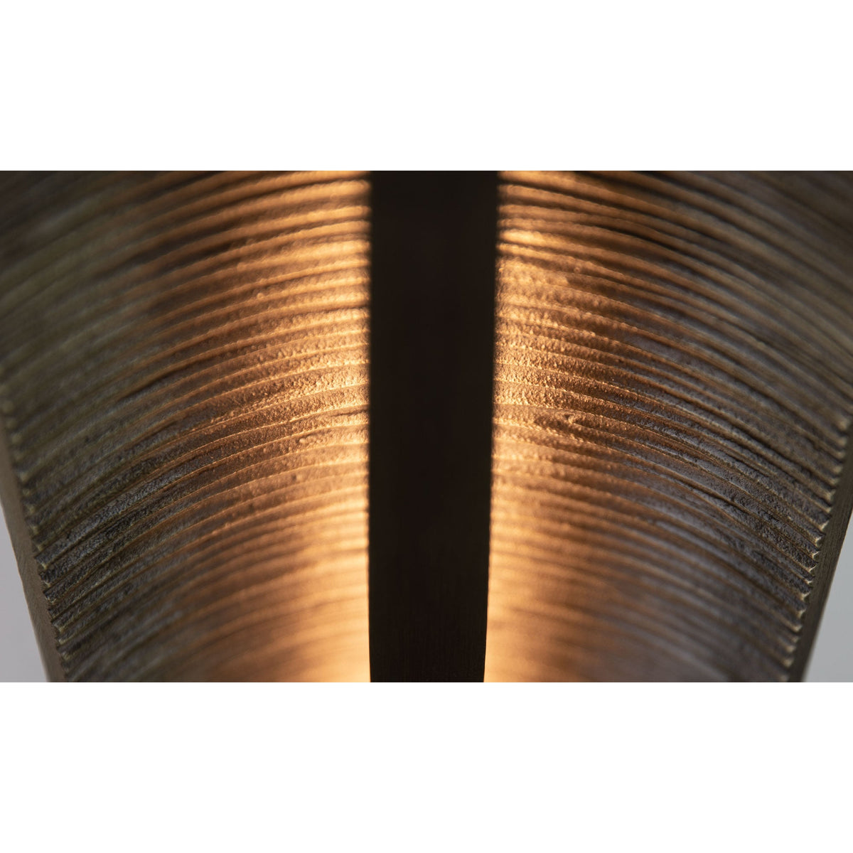 Indoor Wall Lamp Aluminium and Resin Integrated LED Warm Light | Triac Dimming Compatible Lighting for Living Room and Bedroom