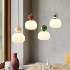 Round Glass Globe Pendant Light