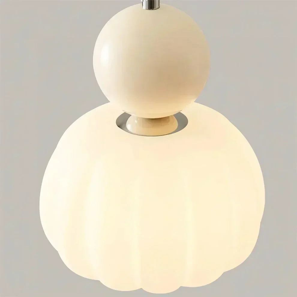 Scandinavian Glass Globe Pendant Light