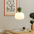 Scandinavian Glass Globe Pendant Light
