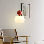 Scandinavian Glass Globe Pendant Light