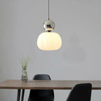Round Glass Globe Pendant Light