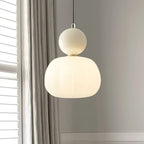 Round Glass Globe Pendant Light