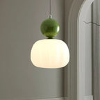 Scandinavian Glass Globe Pendant Light
