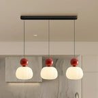Scandinavian Glass Globe Pendant Light