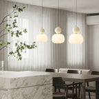 Round Glass Globe Pendant Light