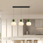 Round Glass Globe Pendant Light