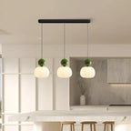 Scandinavian Glass Globe Pendant Light