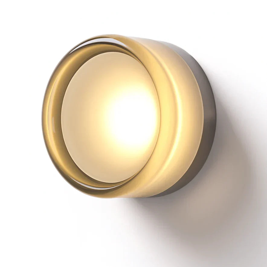 Modern Round Metal Wall Light