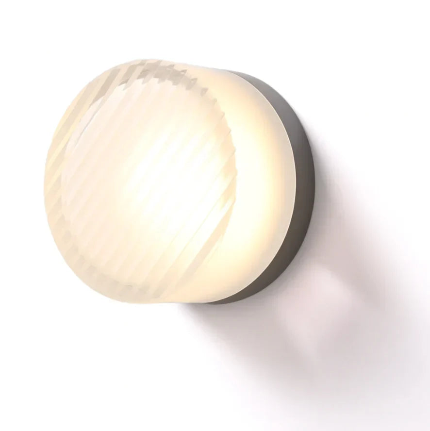 Modern Round Metal Wall Light