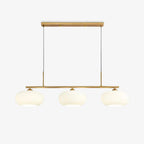 Linear Triple Glass Pendant Light