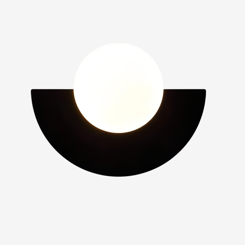 Semicircle Wall Lamp – Nordic Minimalist LED Design With Dimmable Control