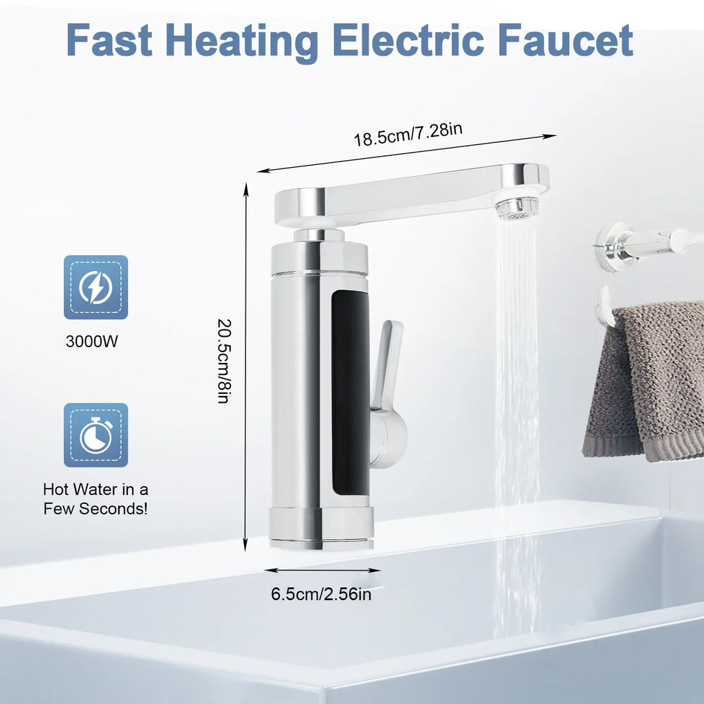 Instant Hot Water Faucet 360 Degree Swivel Kitchen Tap