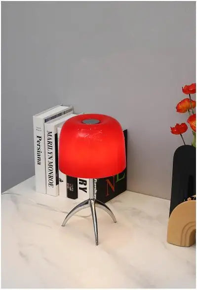 Tripod Desk Lamp Metal Construction | Bauhaus Style Home Office Lighting | Stable Base for Focused Reading Study and Work Tasks
