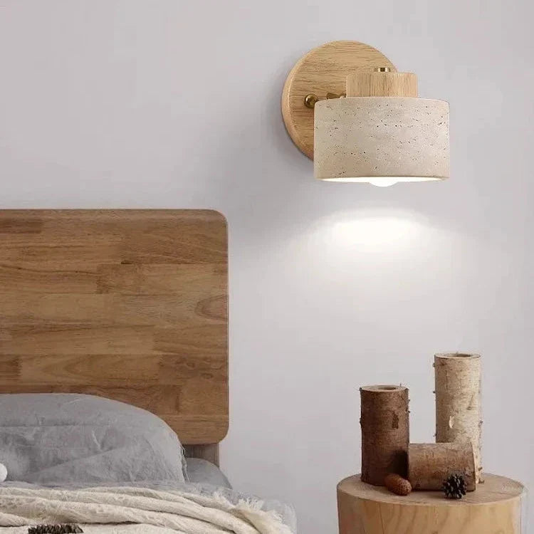 Minimalist Concrete Wall Lamp