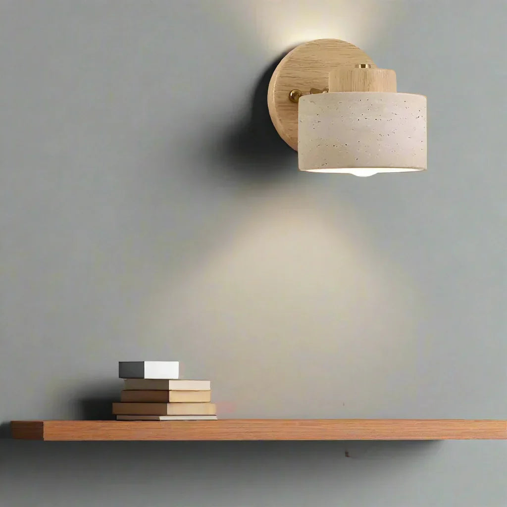 Minimalist Concrete Wall Lamp