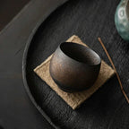 Espresso Cups Ceramic 80 ml | Handmade Rustic Stoneware | Heat Retaining Dishwasher and Microwave Safe Lead-Free Set