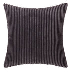 Corduroy Striped Throw Pillow Textured Decorative Cushion Cover