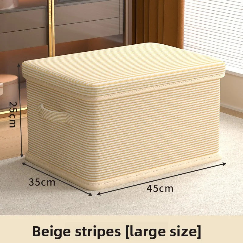 Foldable Storage Box With Lid
