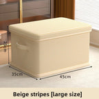 Foldable Storage Box With Lid