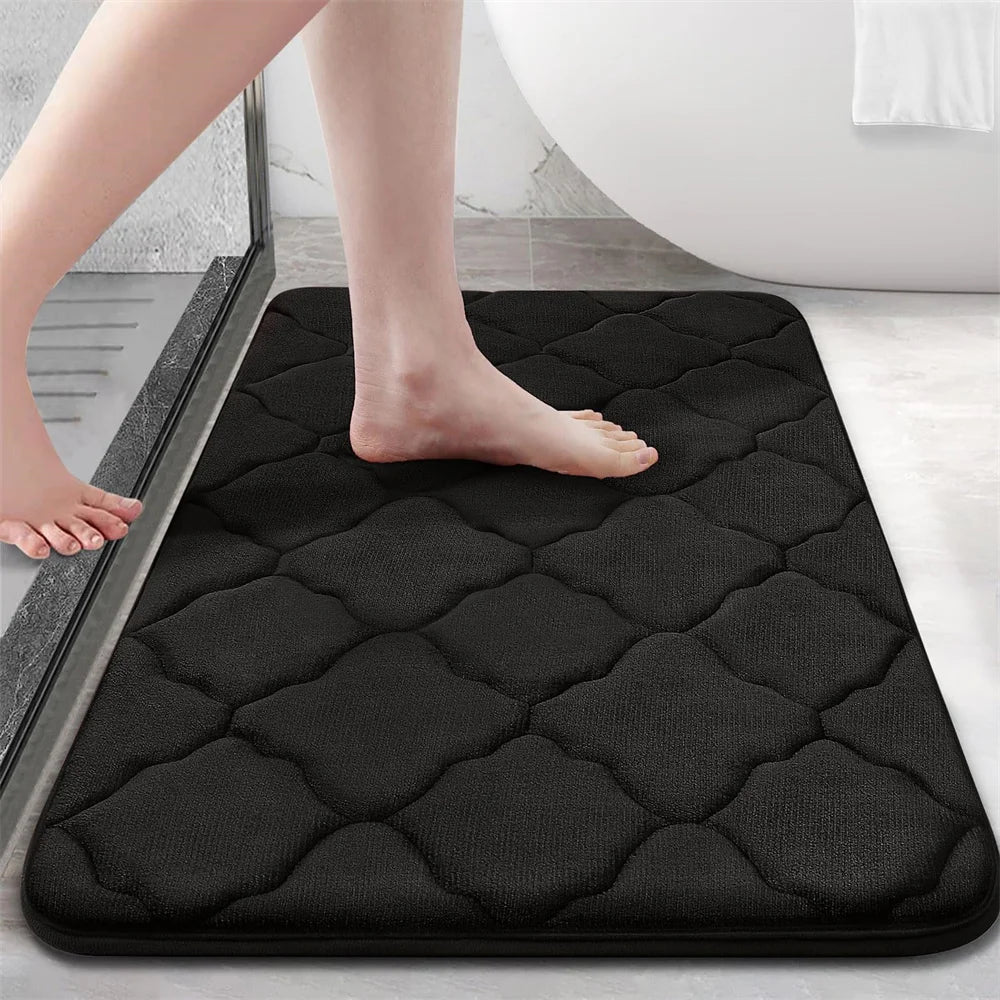 Soft Comfortable Non-Slip Bath Mat for Safe and Dry Floors