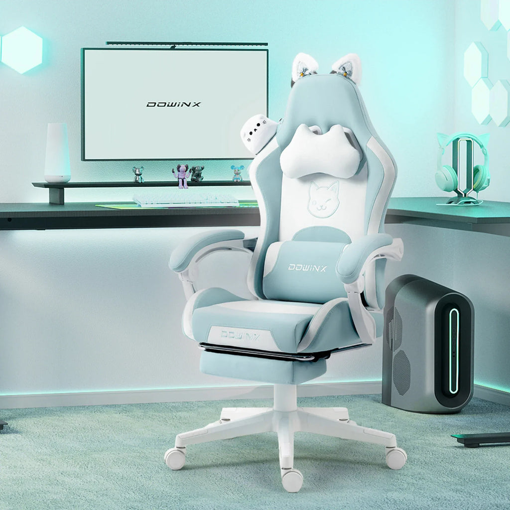 Cat Ear Gaming Chair Ergonomic Computer Chair