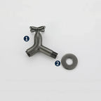 Wall-Mounted Cold Water Brass Tap
