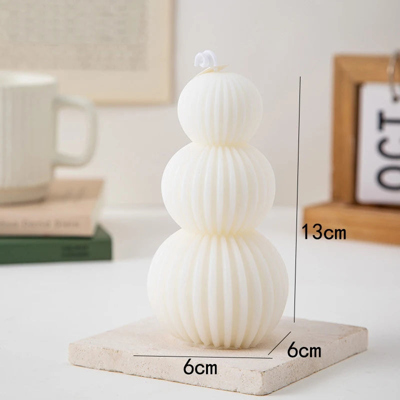 Creative Geometric Golf Ball Scented Candle Decoration