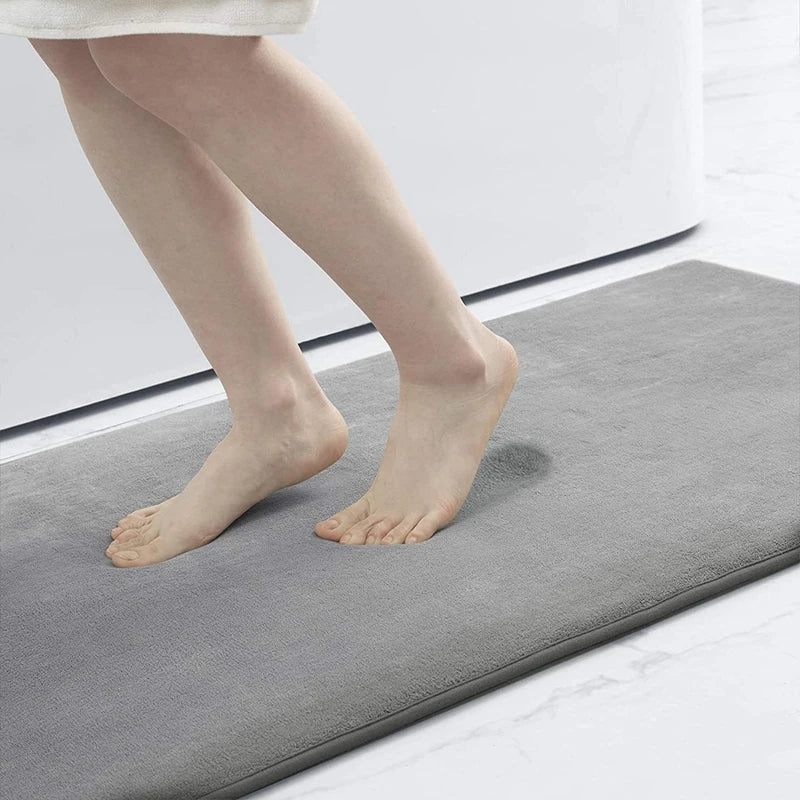 Soft Comfortable Non-Slip Bath Mat for Safe and Dry Floors