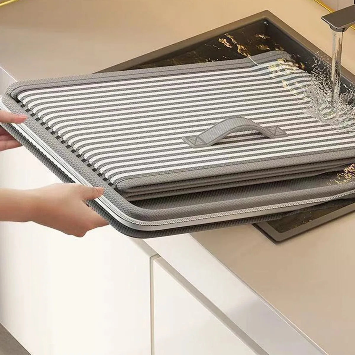 Large Foldable Storage Box with Zipper
