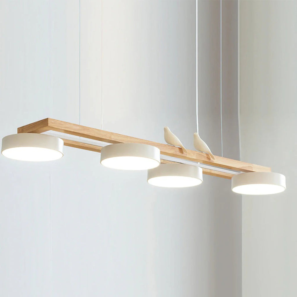 Scandinavian Wooden Pendant Light