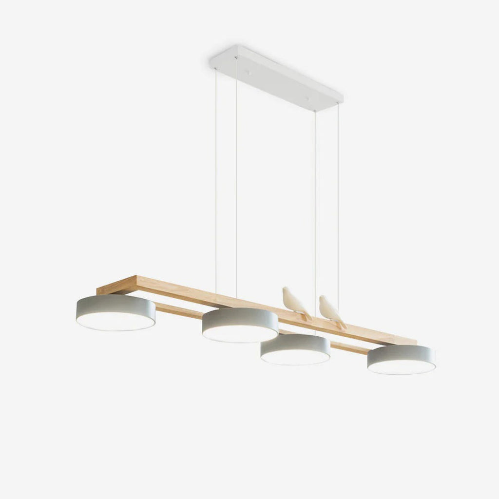Scandinavian Wooden Pendant Light