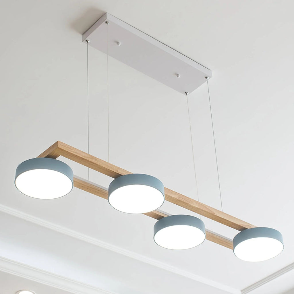 Scandinavian Wooden Pendant Light