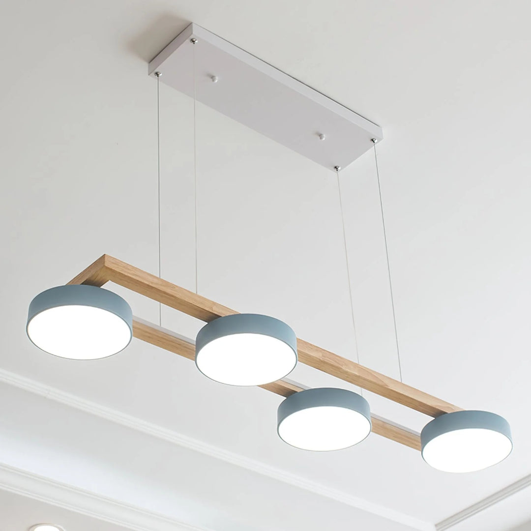 Scandinavian Wooden Pendant Light