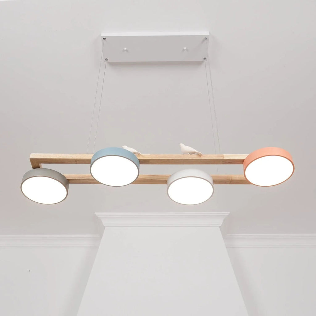 Scandinavian Wooden Pendant Light