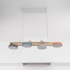 Scandinavian Wooden Pendant Light