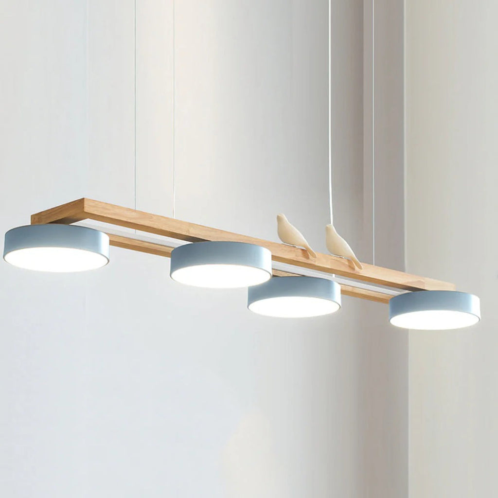 Scandinavian Wooden Pendant Light