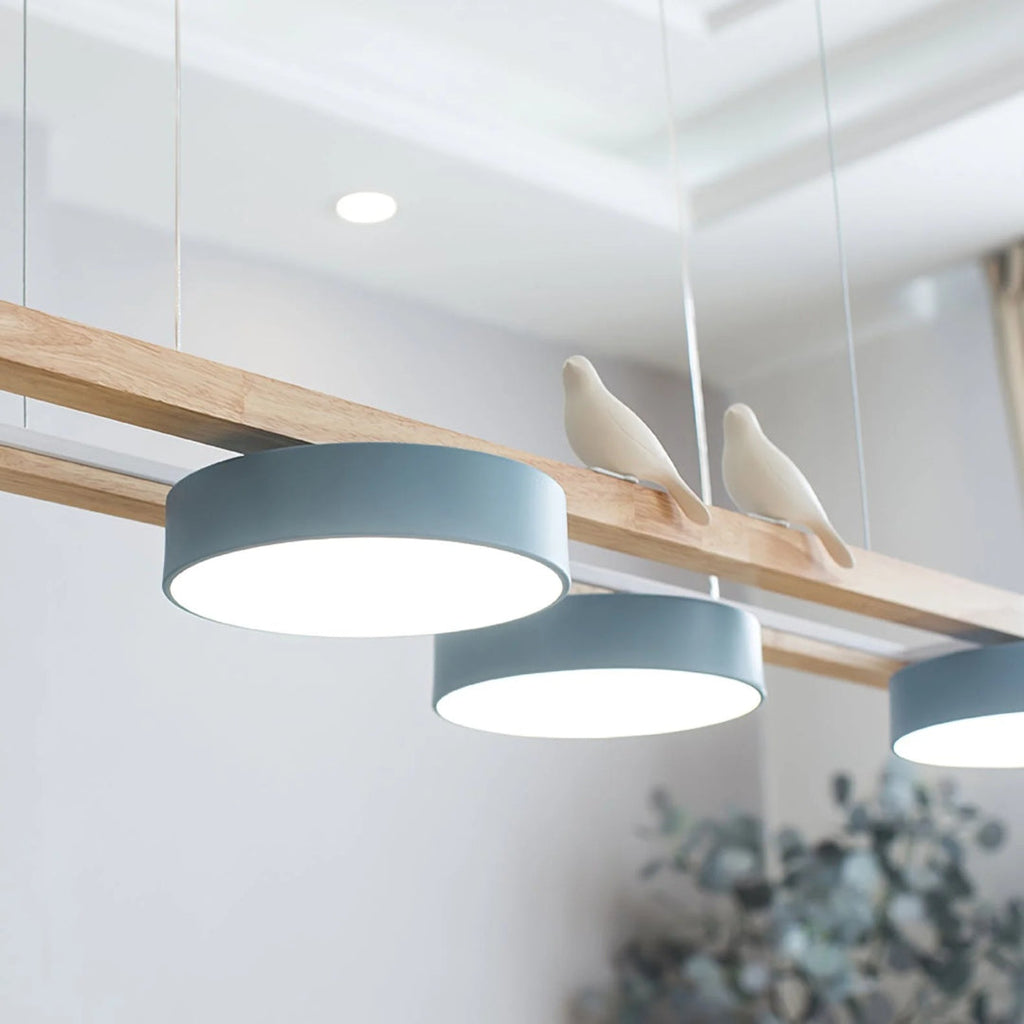 Scandinavian Wooden Pendant Light