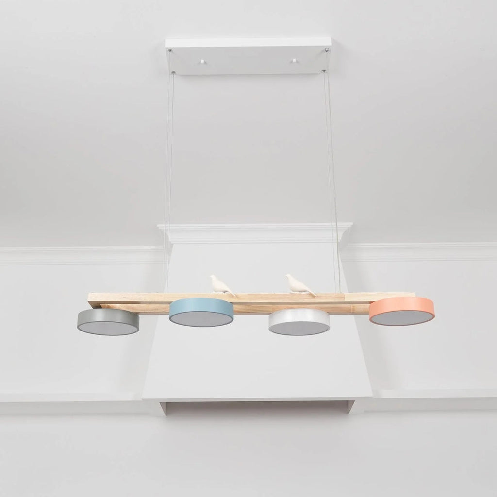 Scandinavian Wooden Pendant Light