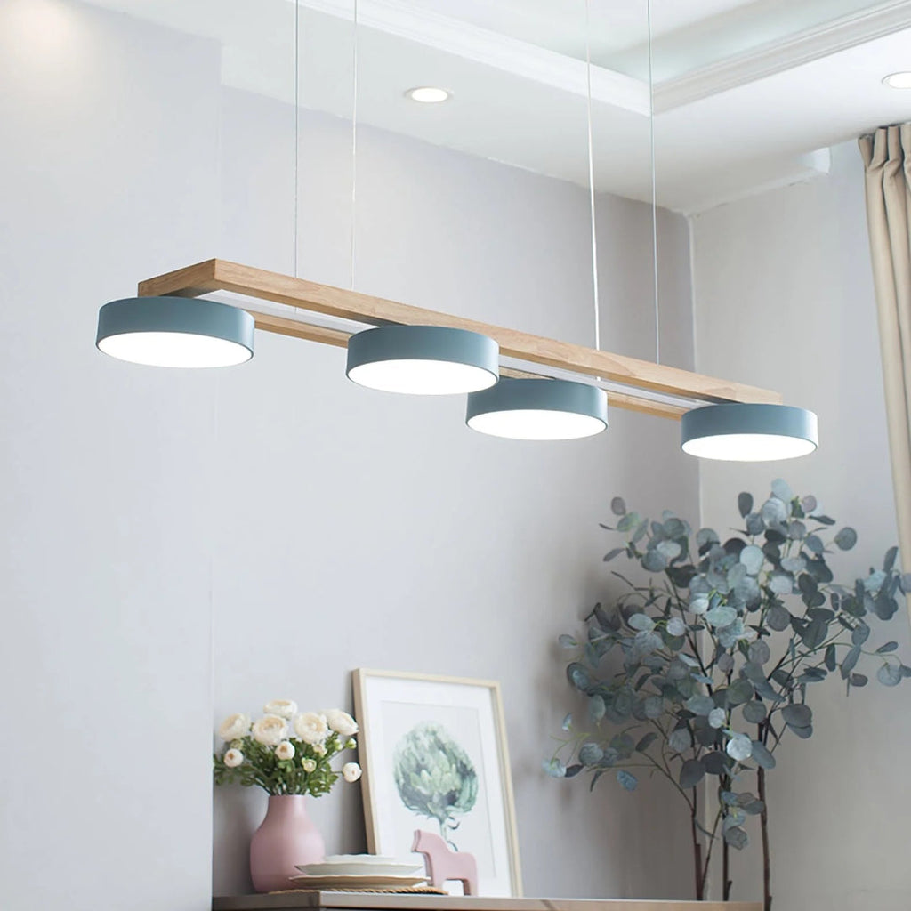 Scandinavian Wooden Pendant Light