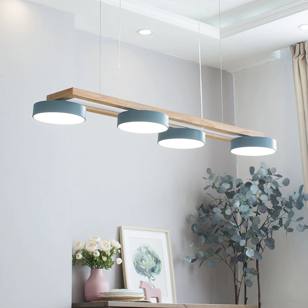Scandinavian Wooden Pendant Light