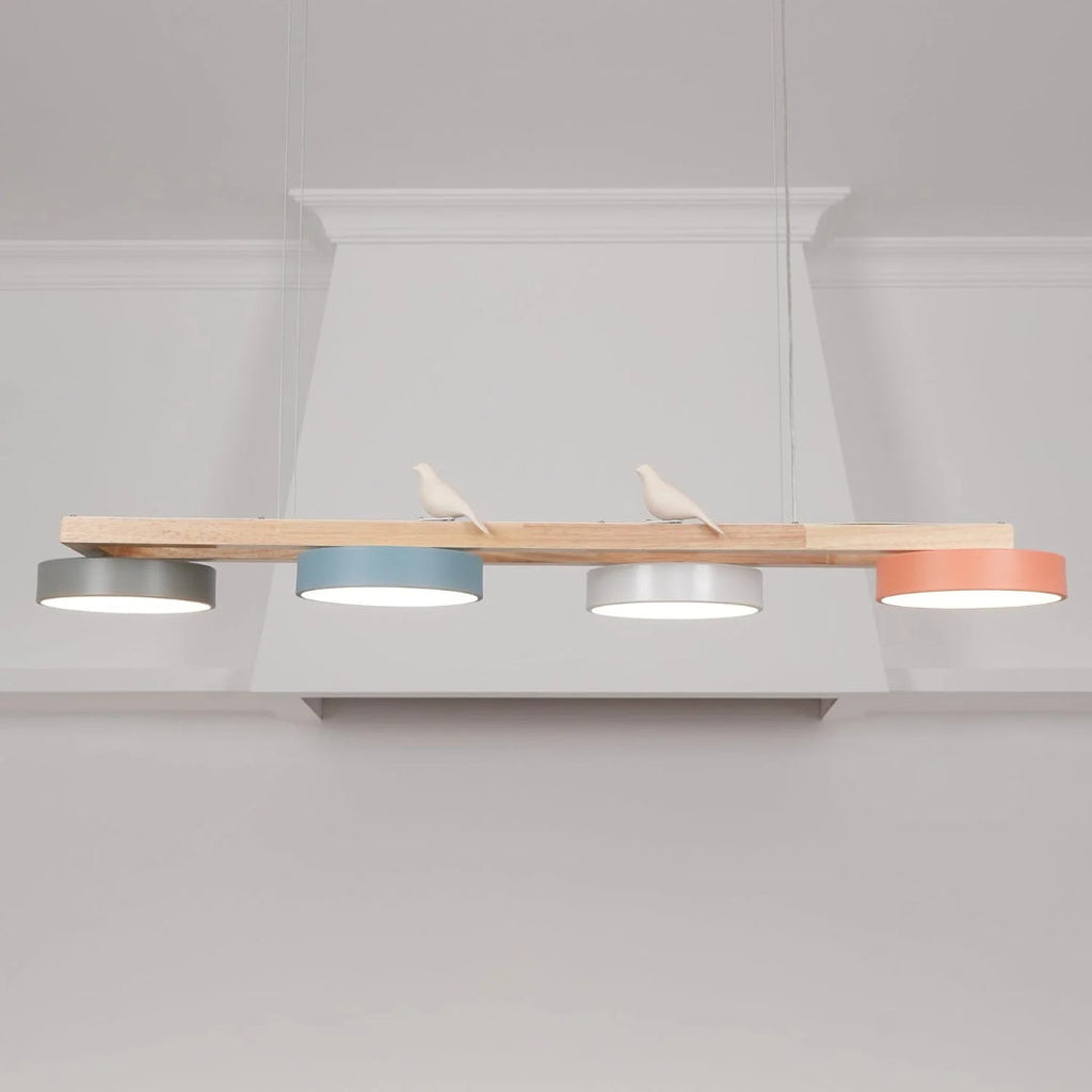 Scandinavian Wooden Pendant Light