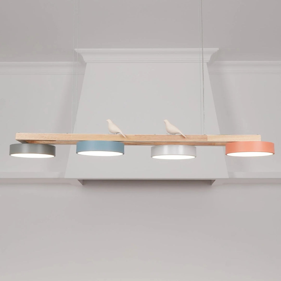 Scandinavian Wooden Pendant Light