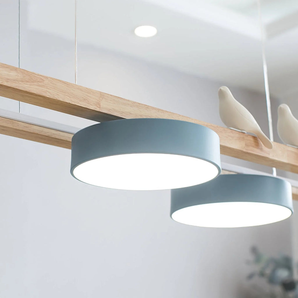 Scandinavian Wooden Pendant Light