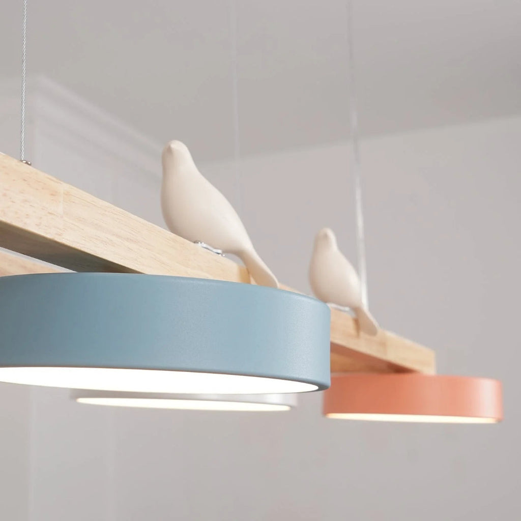Scandinavian Wooden Pendant Light